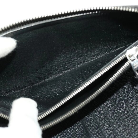 LOUIS VUITTON Damier Graphite Zippy Wallet Vertical N63095 LV Auth 42471 - Picture 15 of 15